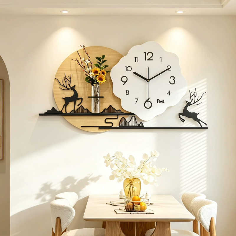Luxury Lifestyle Watches - 중국풍 거실 벽시계, 세련된 디자인, 현대적인