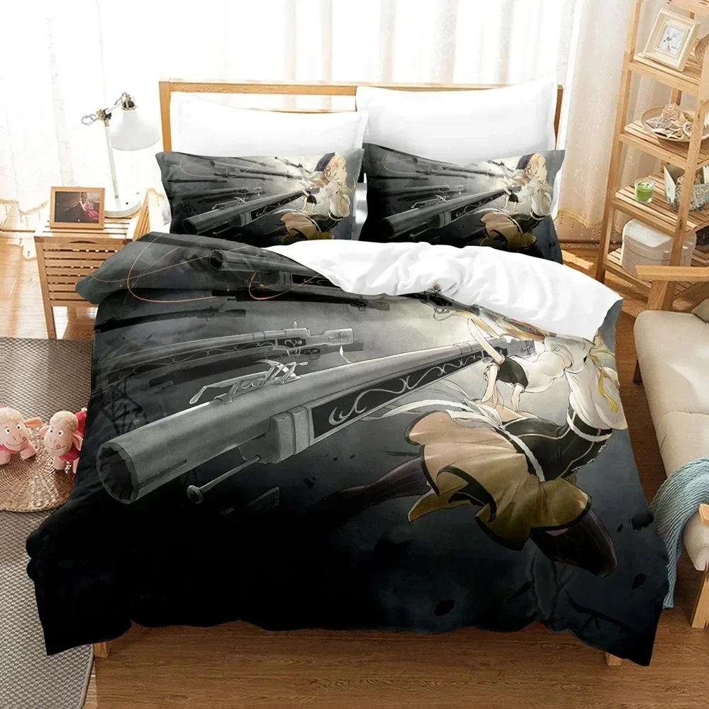 패션 탑 3D 마법소녀 마도카 마기카 침구 세트 이불  - Linen Duvet Cover 리뷰 및 가격