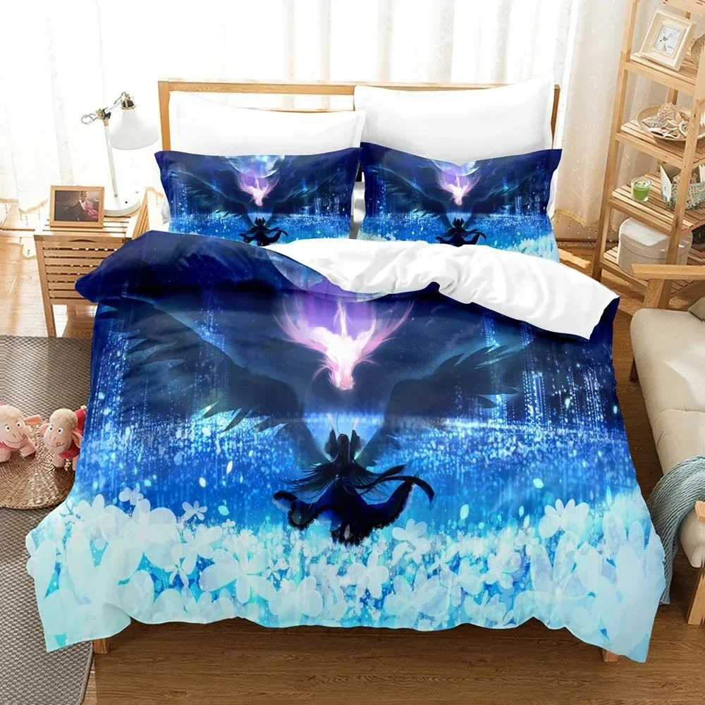 패션 탑 3D 마법소녀 마도카 마기카 침구 세트 이불  - Linen Duvet Cover 리뷰 및 가격